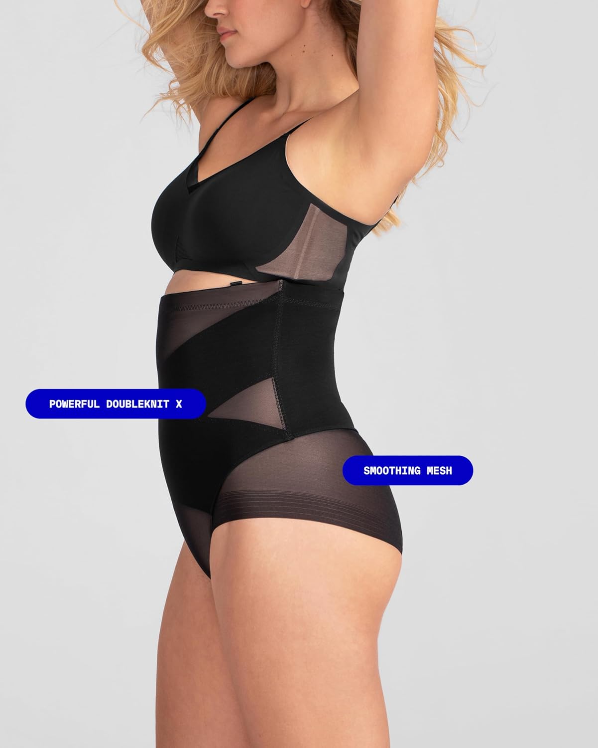 HONEYLOVE Shapewear for Women - SuperPower Brief - High Compression Waist Shaper - Image 3