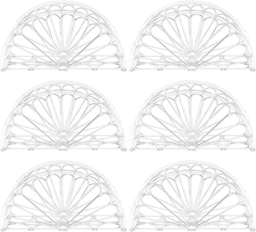 Miniatura 1 de BESTonZON 6 uds. Soporte de plástico para servilletas, dispensador de pañuelos, toalla de mano, soporte de papel, organizador de almacenamiento de