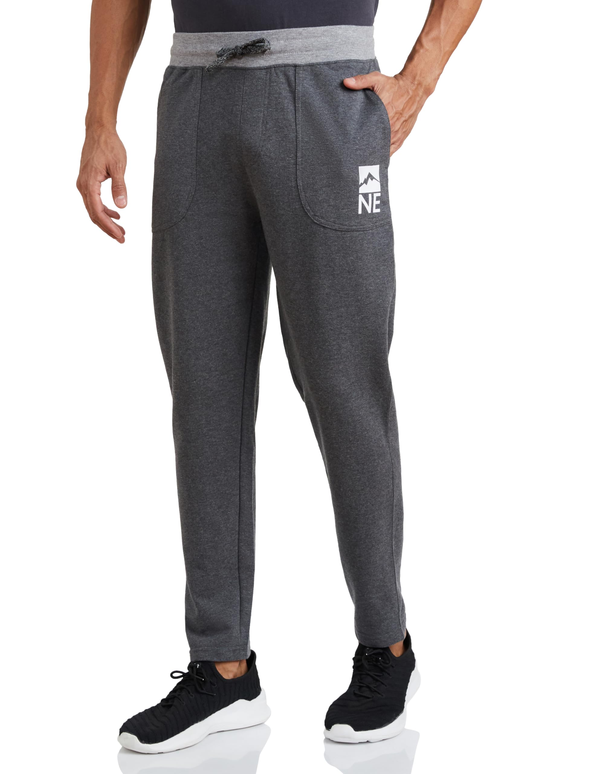Men's Regular Fit Mid Rise Track Pant