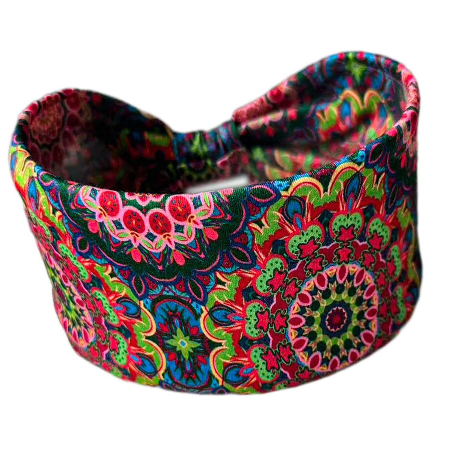 Zkydhbd Unisex B Wide Elastic Hairband Reathable Fabric High Intensity Exercise Hairband Pattern Headwrap For Yoga Gym Running Fitness Headbands