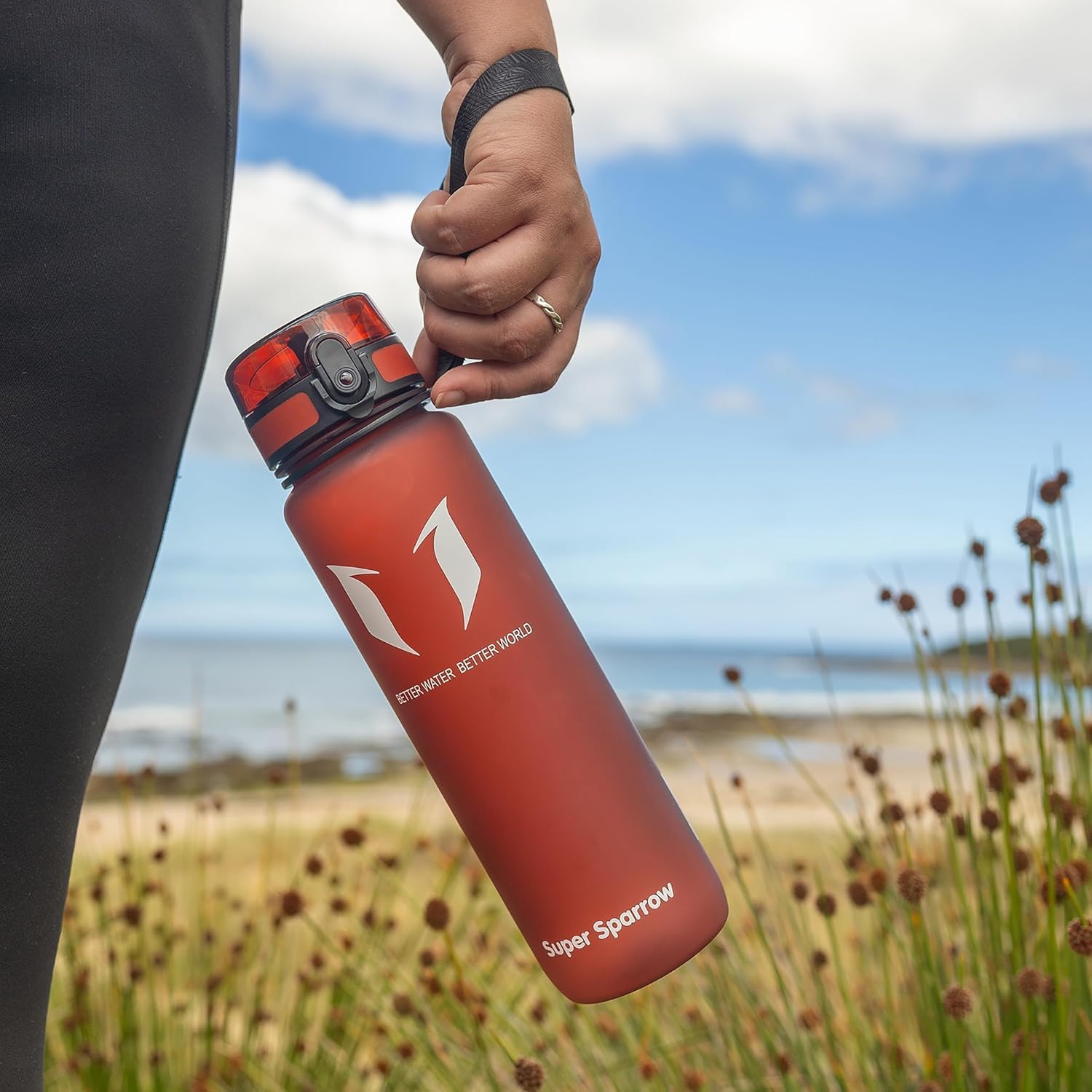 Super Sparrow Borraccia Sportiva & Bottiglia Bambini Senza Perdite - 350ml/500ml/750ml/1L/1.5L - Senza BPA