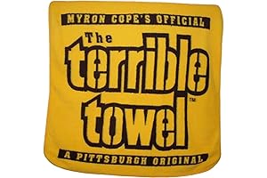 The Fleece Throw Blanket 50" x 60" - Officially Licensed Terrible Towels Pittsburgh Steelers