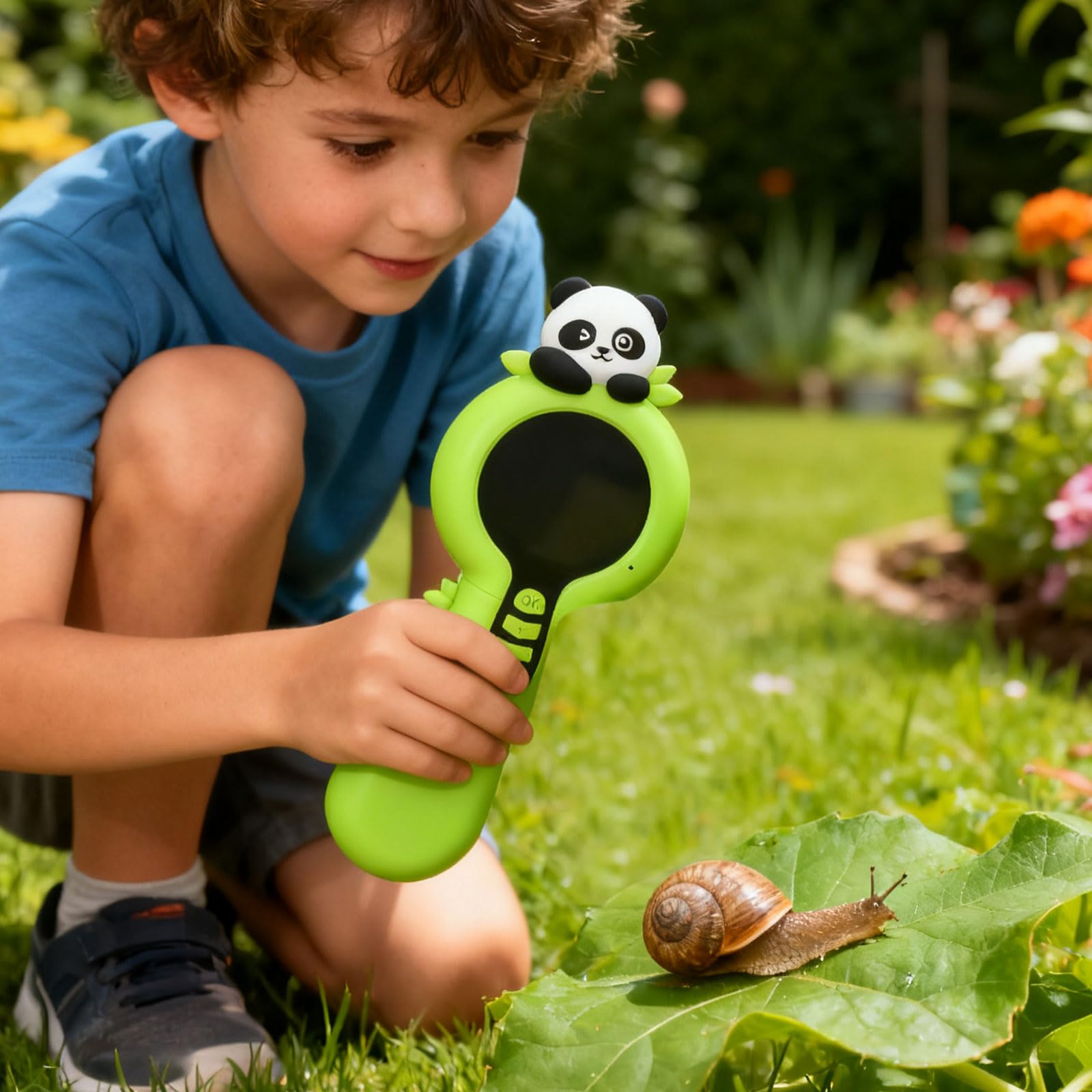 Instrument numérique portable pour enfants avec coloscope grossissement 200x, écran 720p, mise au point automatique pour exploration scientifique, instrument pour enfants avec caméra à double objectif