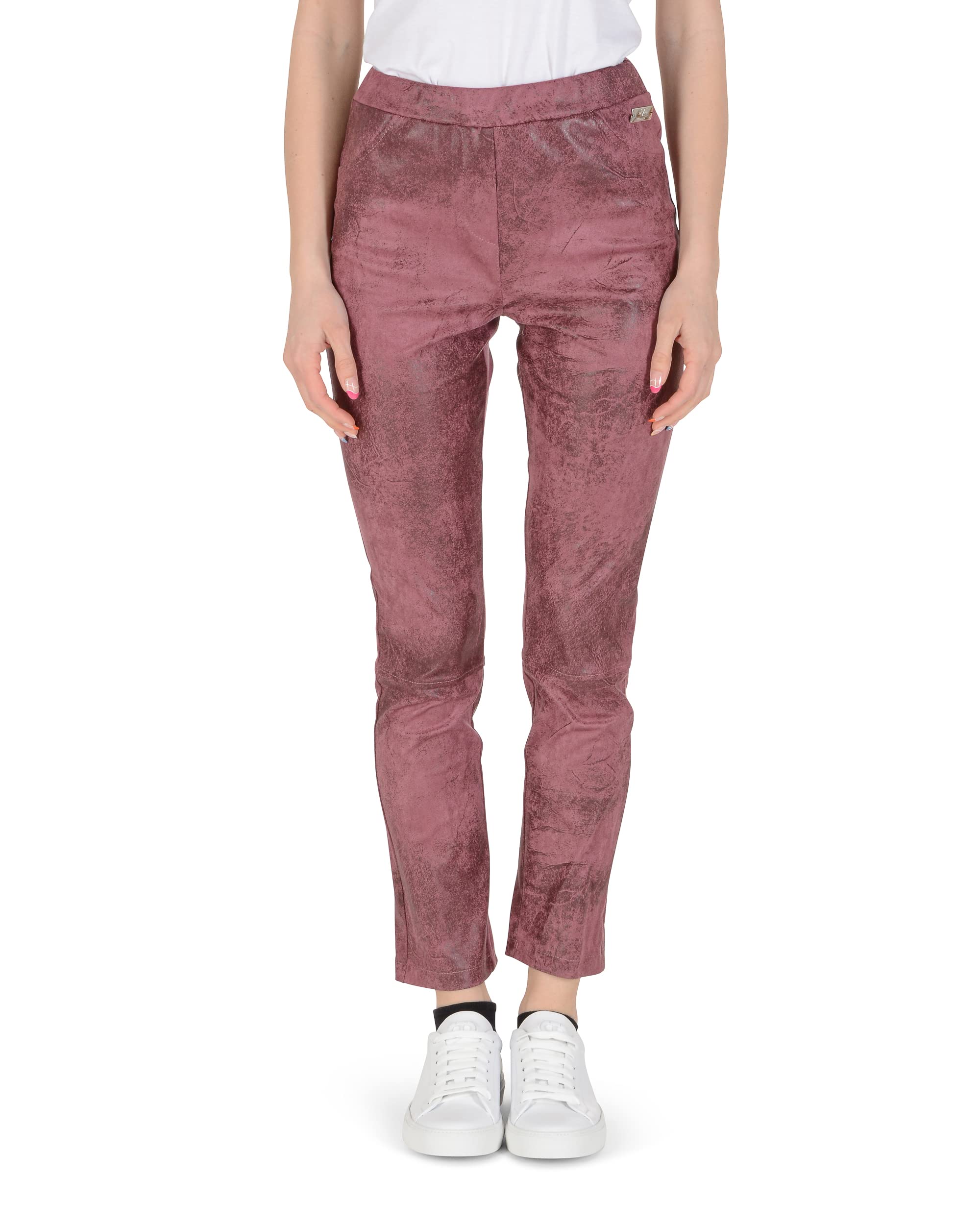 19V69 ITALIA Tasche, Women's Casual Pants, Hibiscus, S