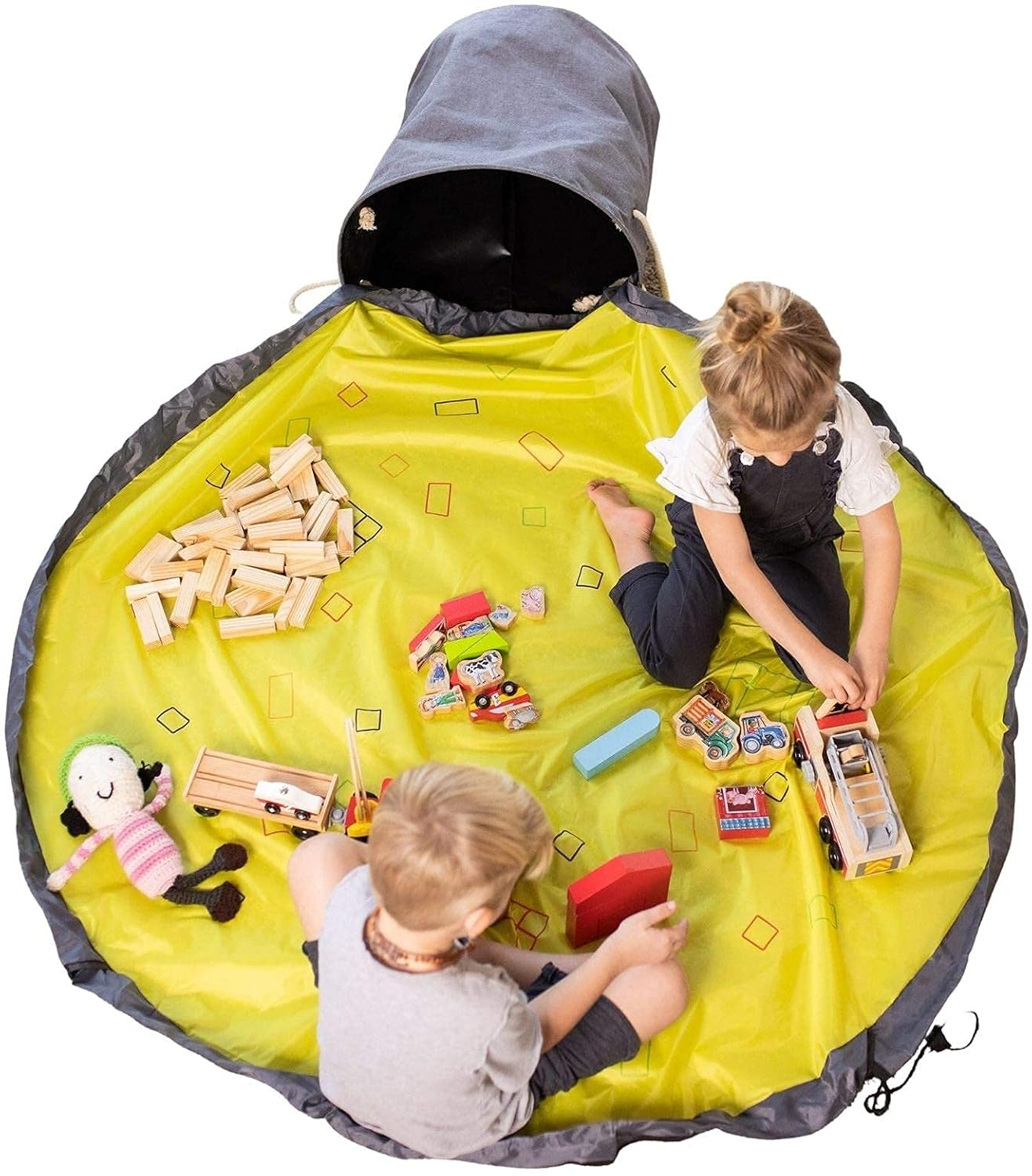 Buy 18 x 15 XL Size Extra Large Toy Storage with Play Mat with A Fun