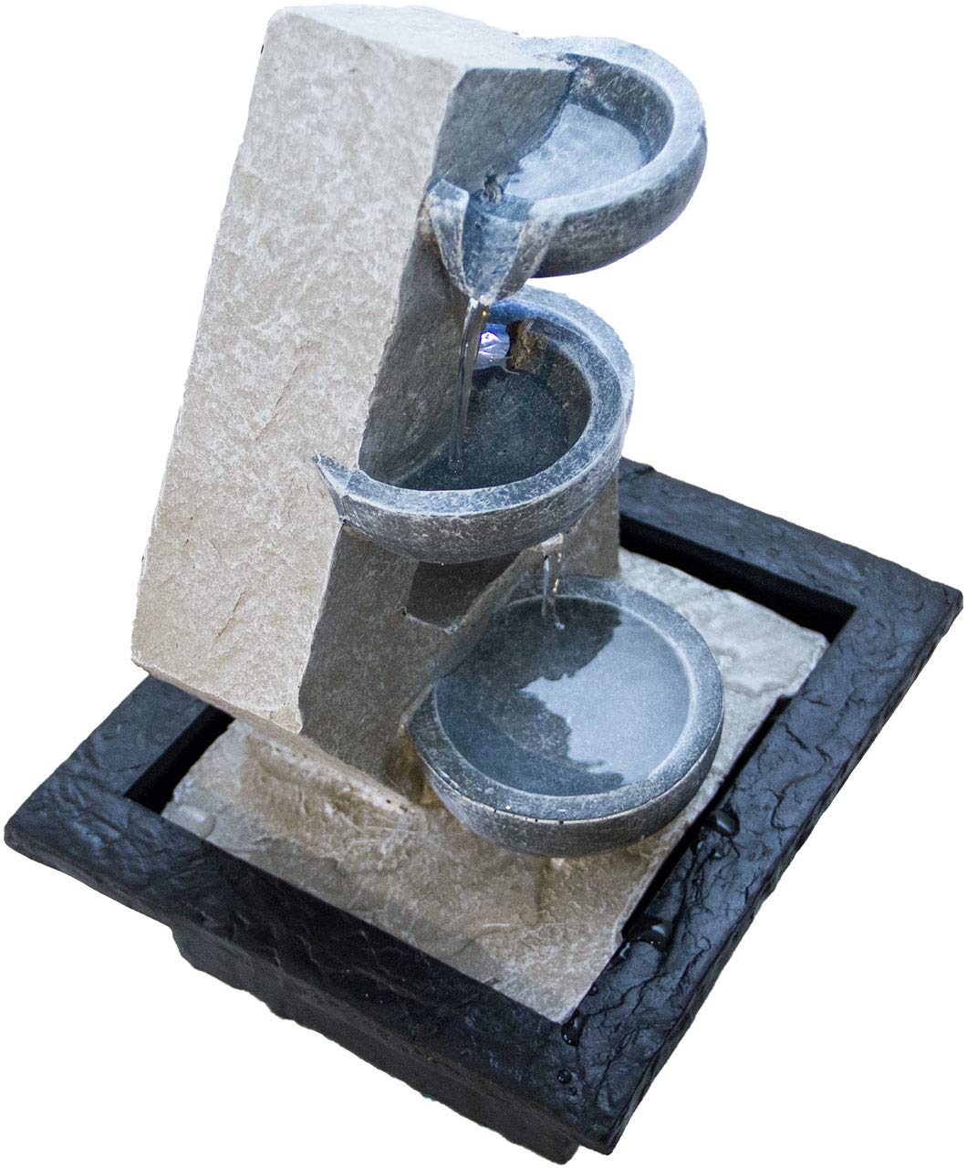 Zimmerbrunnen Beton-Optik