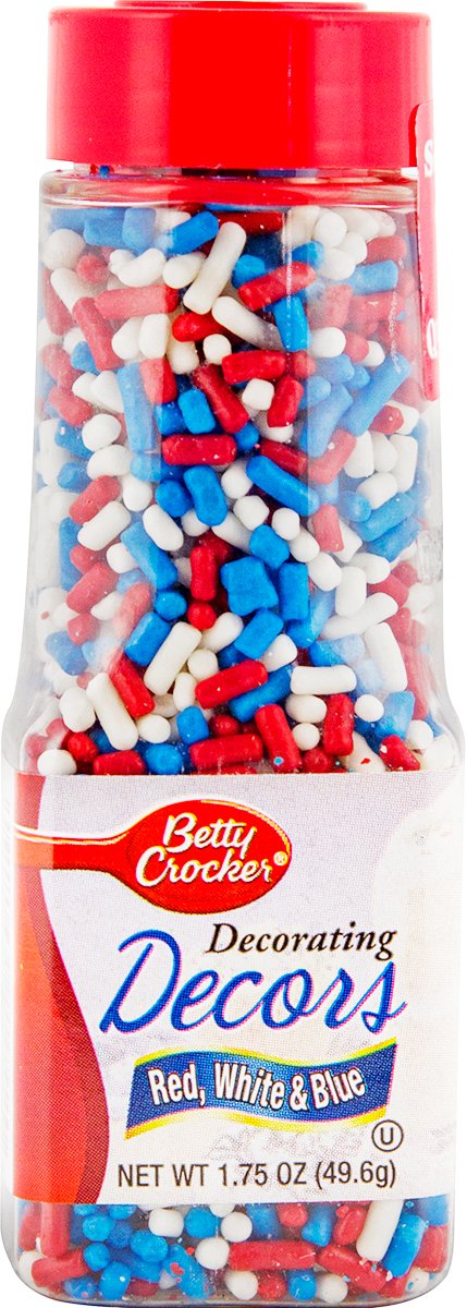 Betty Crocker Sprinkles, All American, 1.75 oz