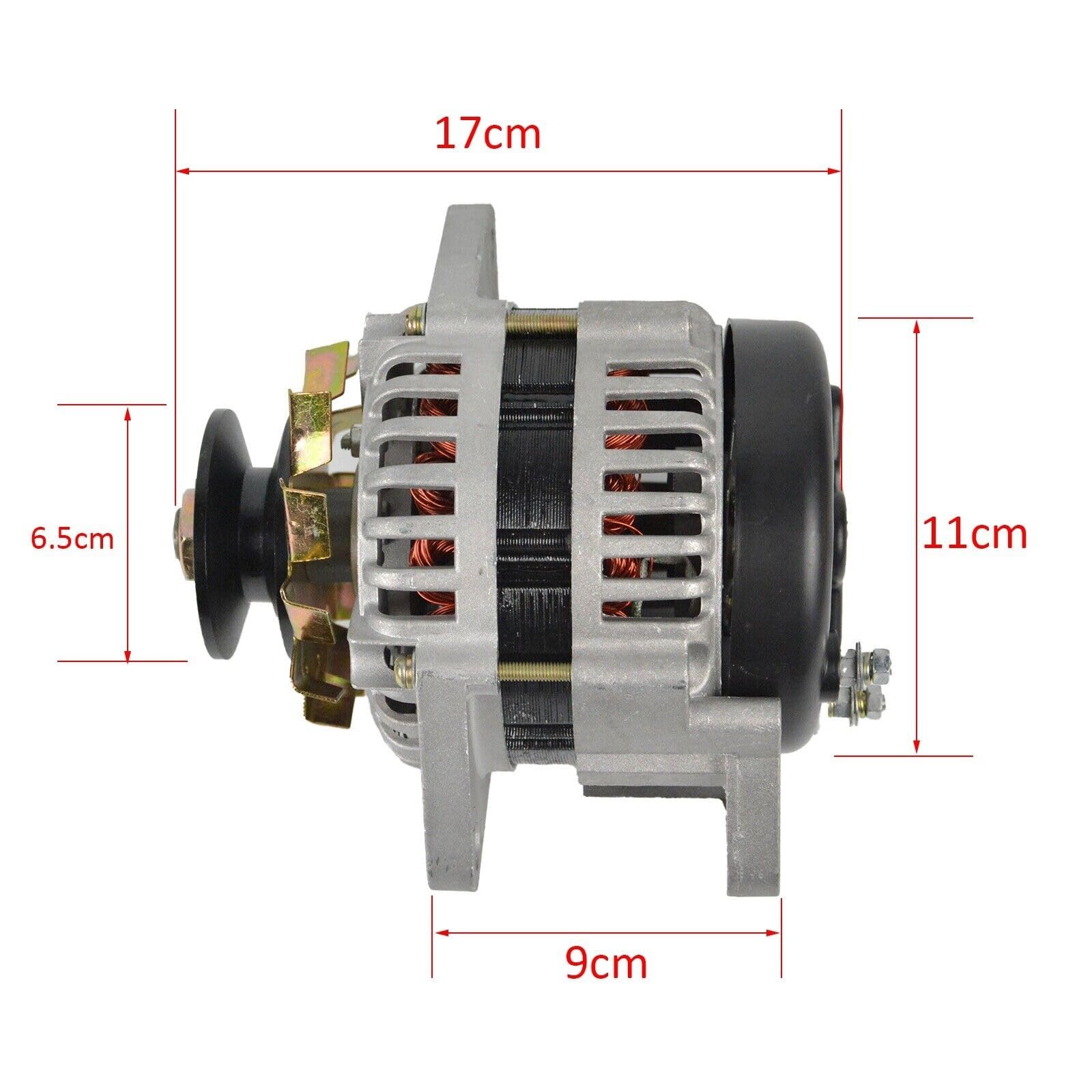 Amazon.co.jp: 1500W 永久磁石ブラシレスオルタネーター 110V 高出力