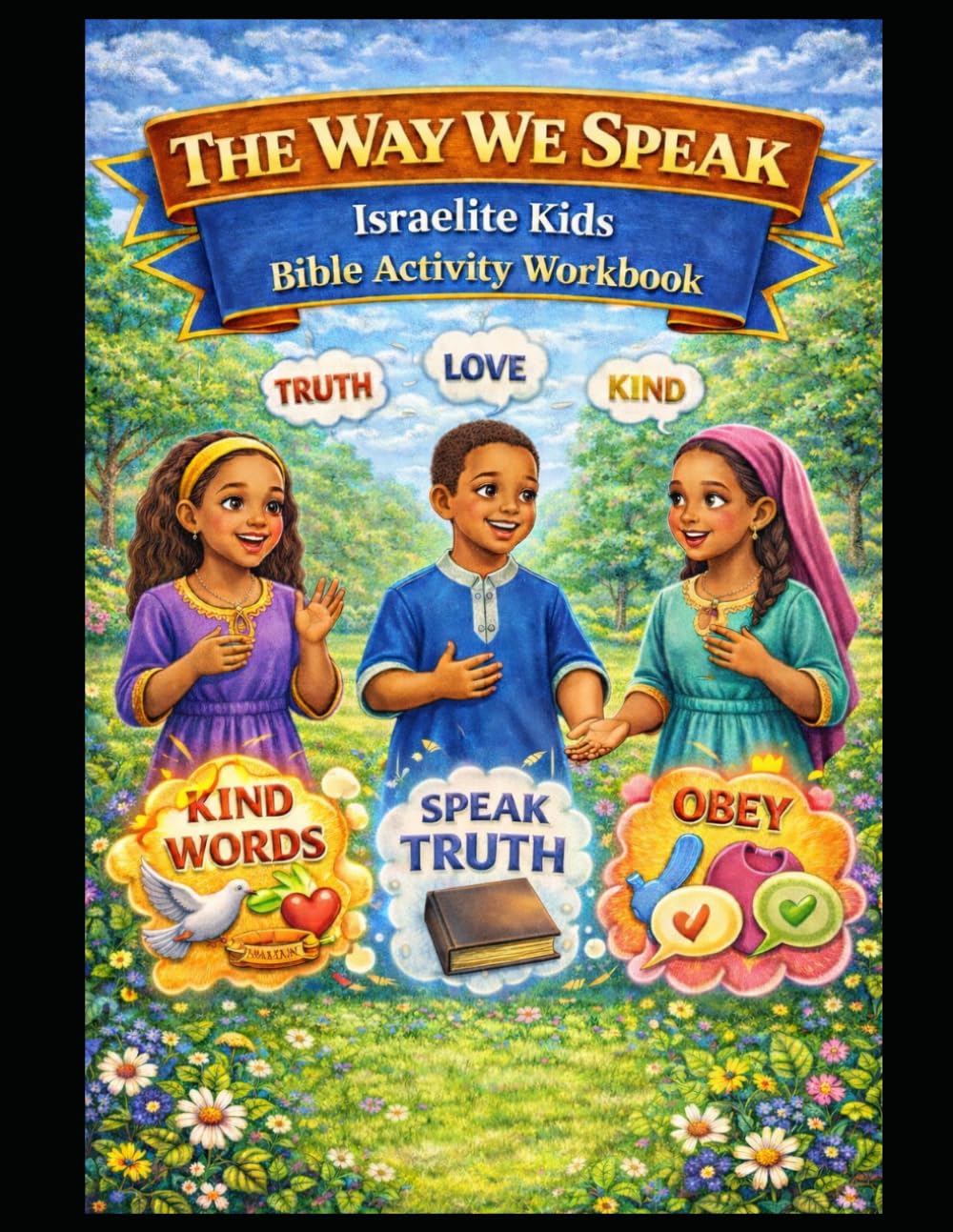 The Way We Speak – Israelite Kids Bible Activity Workbook (Israelite Kids Activity Books)