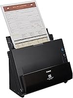 Canon imageFORMULA DR-C225 II Document Scanner - Compact Duplex 25 PPM, Space-Saving Upright Design for Office Use