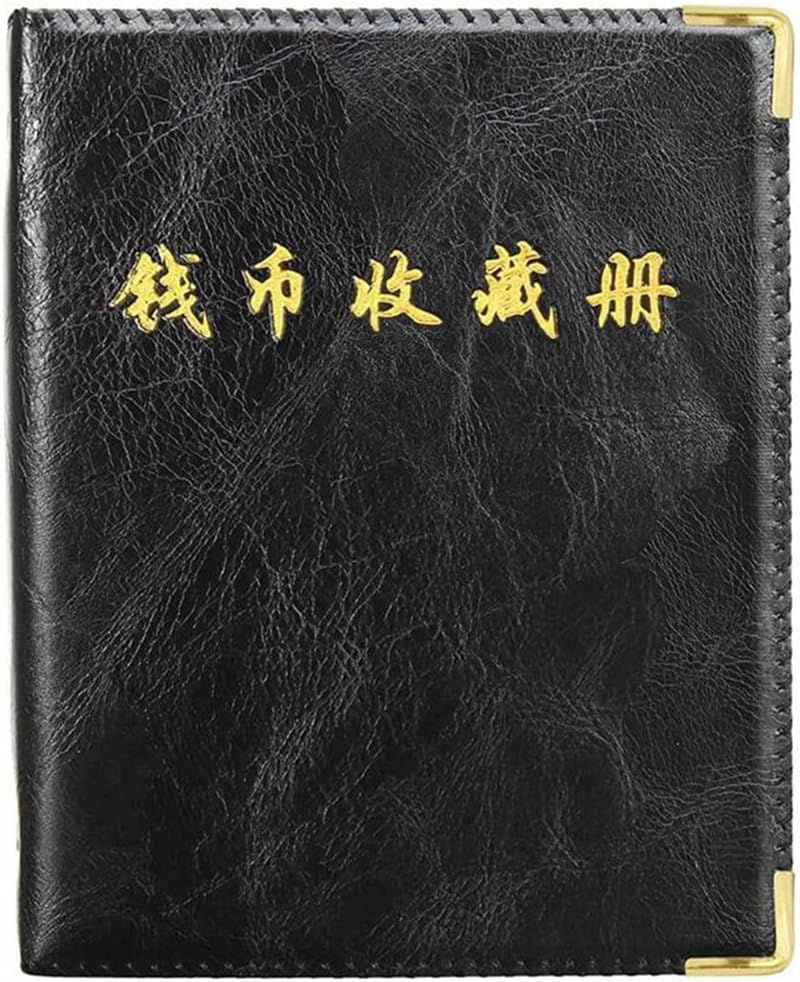 ngddf2haa 480 Pieces Coins Storage Book Commemorative Coin Collection Album Volume Folder Hold Mini Penny Coin Storage Bag (Color : A Size : One Size)