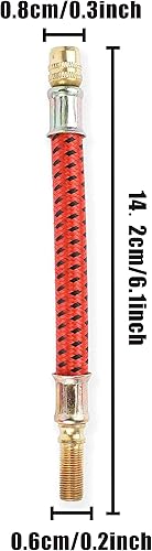 Miniatura 2 de Manguera de extensión de bomba, tubo inflador de aire extendido, bomba de manguera de boca inflable compatible con Xiaomi 1S M365 Pro Scooter