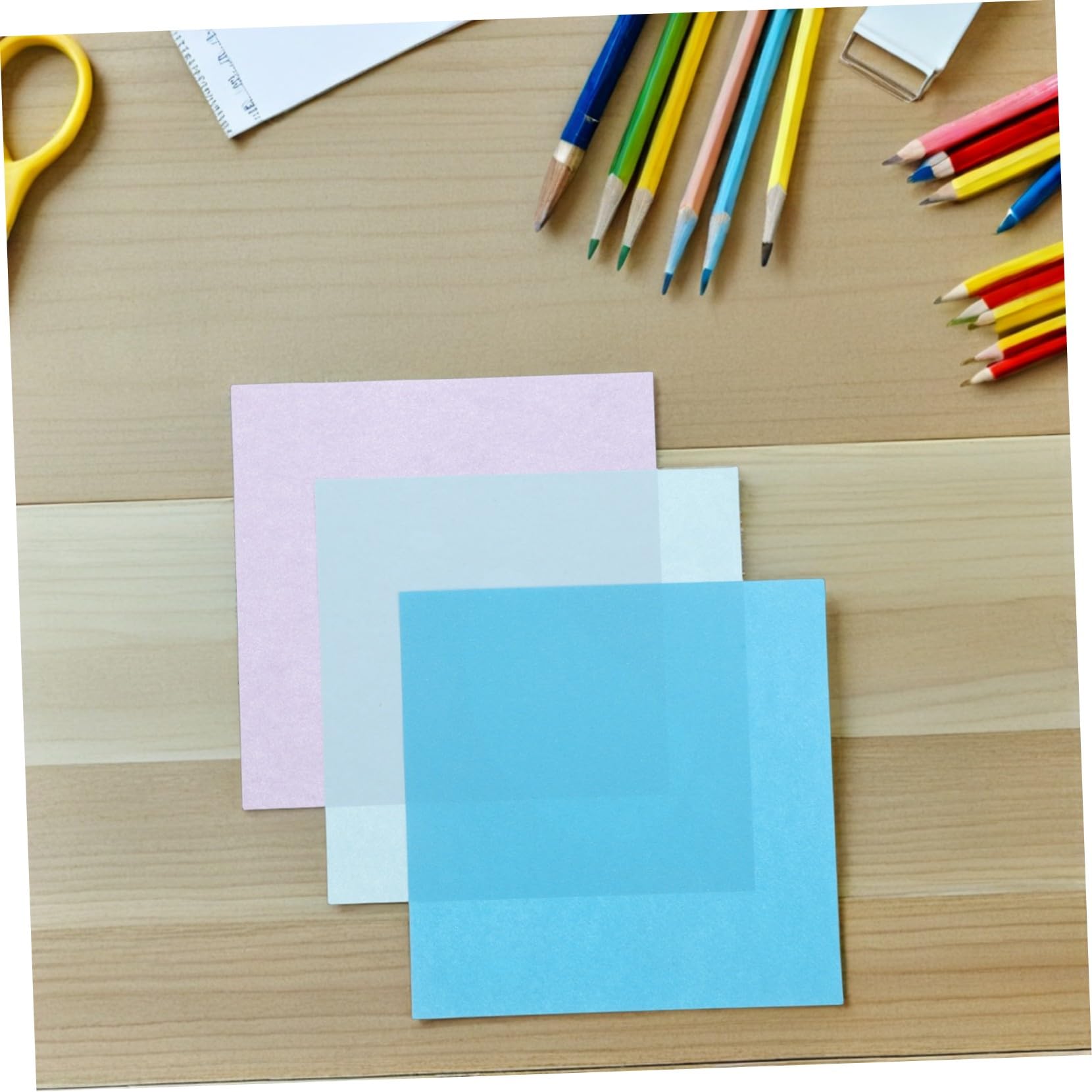 600 Hojas de Papel de Origami Cuadrado de 15 Cm, Doble Cara, para Manualidades Infantiles y Decoración Navideña