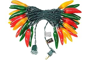 35 LED Pepper Lights for Cinco De Mayo Ambiance