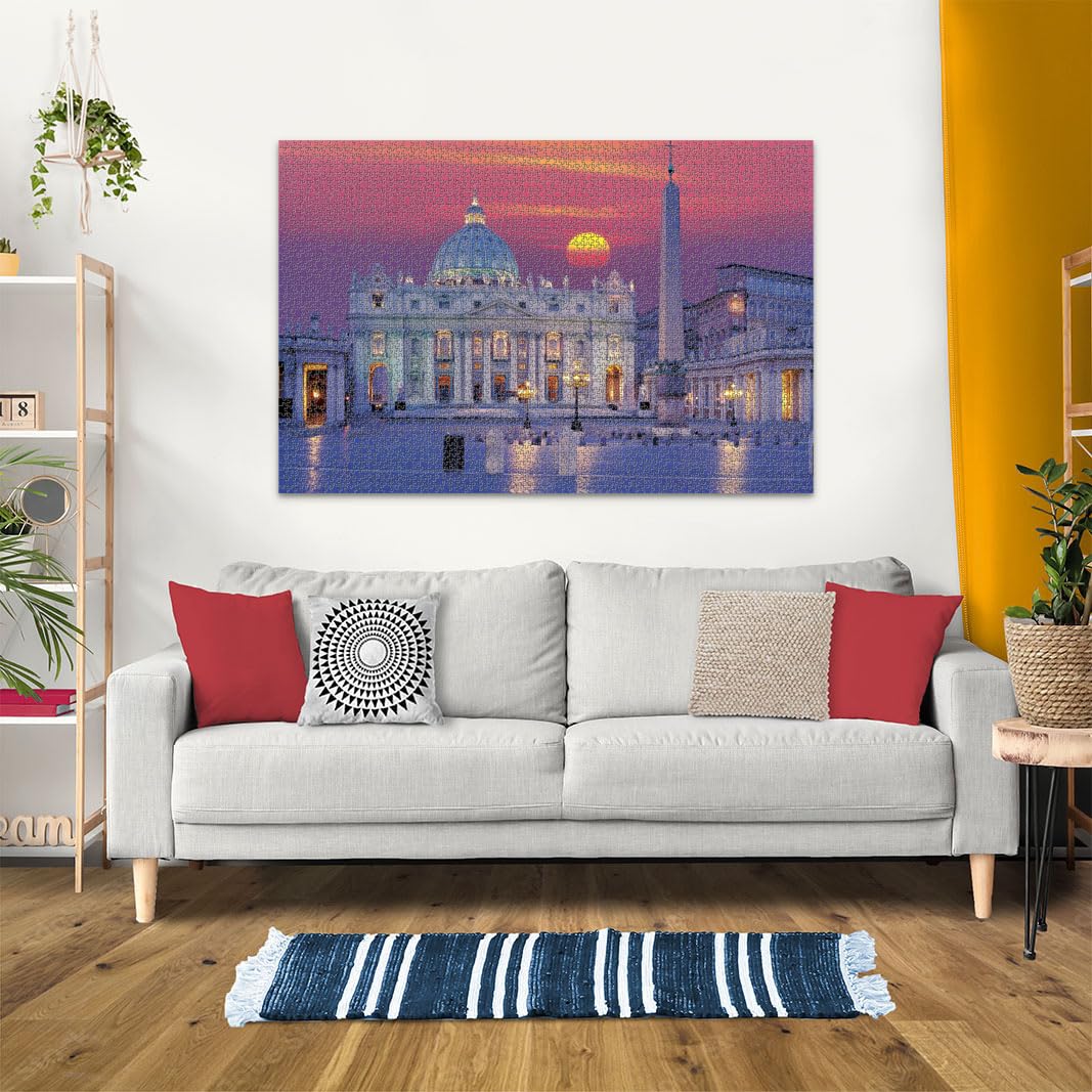 Ravensburger - 17034 - Puzzle - Basilique St pierre,Rome - 3000 Pièces