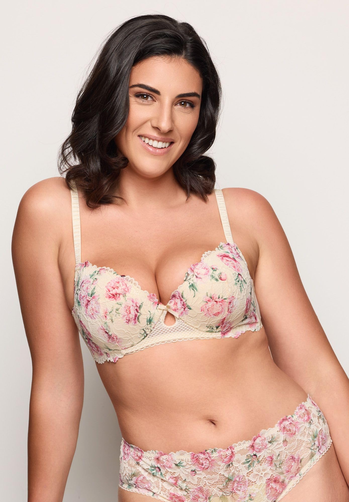 YAMAMAY - Reggiseno Balconcino, Donna