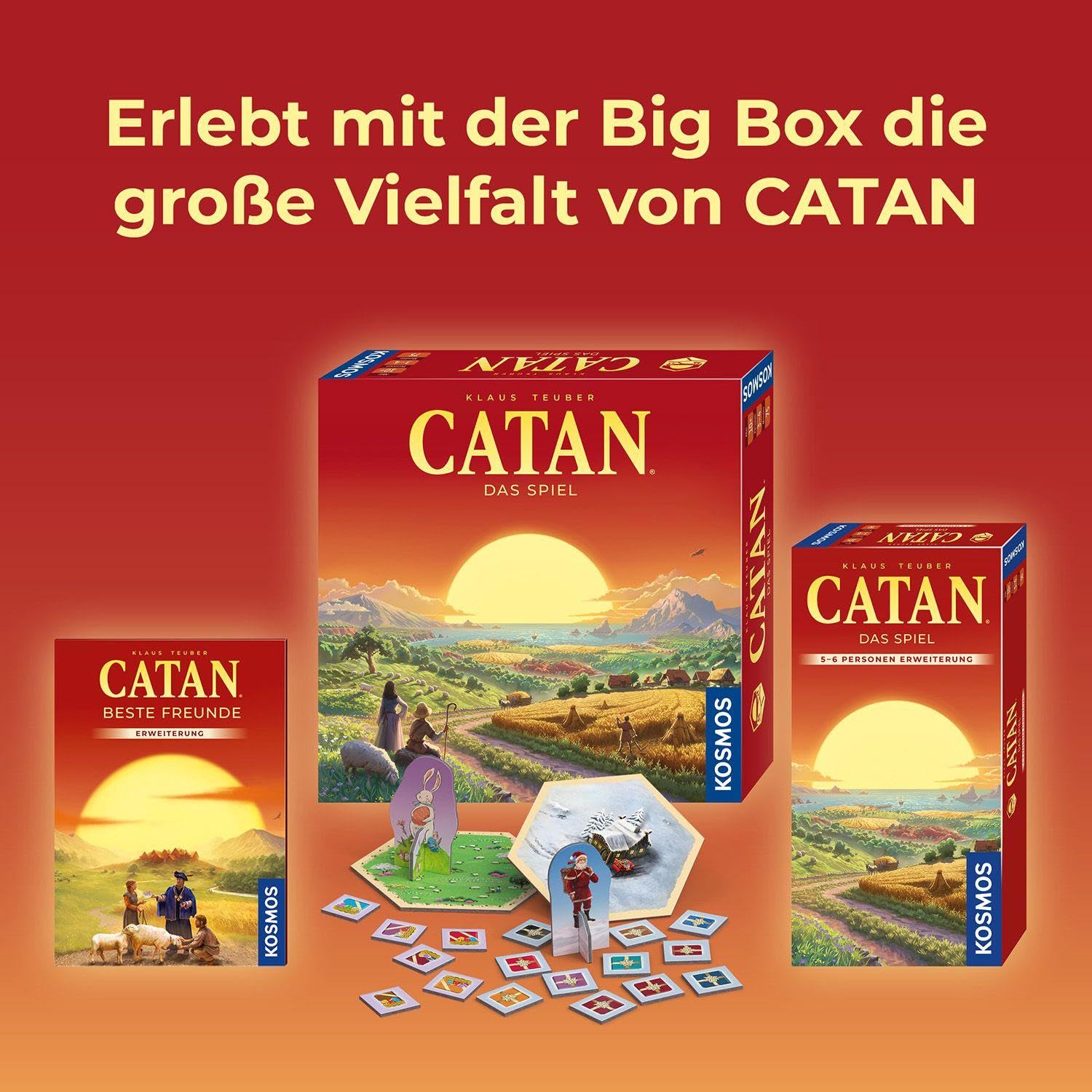 Kosmos Catan Big Box 2025: Spiel