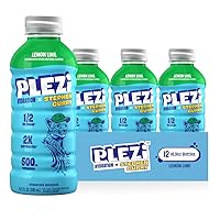 Vista 9 de PLEZi Tropical Punch - Bebida de hidratación x Stephen Curry - Bebidas deportivas con 2X electrolitos - 500mg de potasio, baja en azúcar, sin azúcar