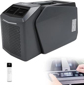 6200BTU Quiet Split Air Conditioner, 48V DC/AC Portable Unit [Energy Class A]