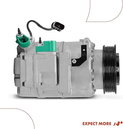 Miniatura 9 de A-Premium Compresor de aire acondicionado con embrague compatible con Hyundai Genesis 3.8L 2014-2016, Genesis G80 3.8L 2017, G90 3.3L 2017-2019