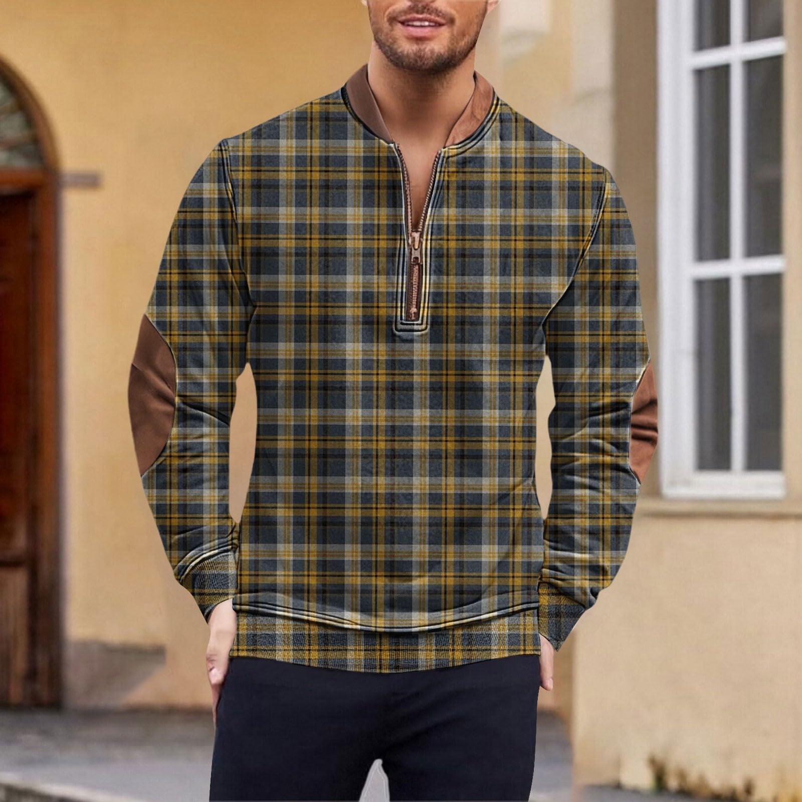 Sudaderas Hombres con Capucha Sudadera Cremallera De Un para Hombre, Informal, Manga Larga, Cuello Alto, Poliéster, Tallas S-5Xl Futbol Hombre Disfraz Vigilante La Playa Camisa Corta