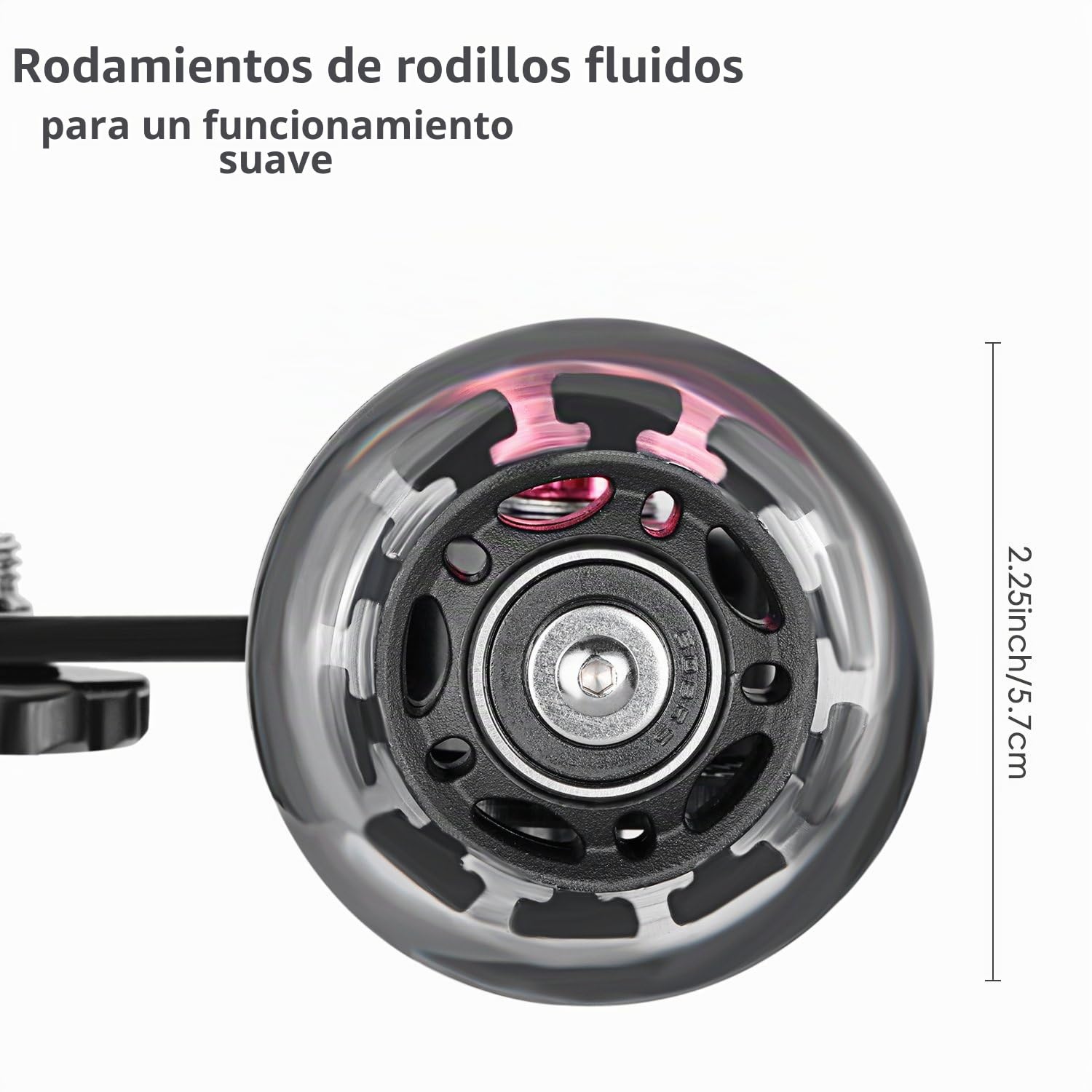 Neewer Scaled Cámara Cuadro Dolly Slider con 10Kg Capacidad de Carga Diseño de Patinador Varillas de Aluminio Giratorio Ruedas de Goma(1/4,3/8" Tornillo para DSLR Cámaras de Vídeo)