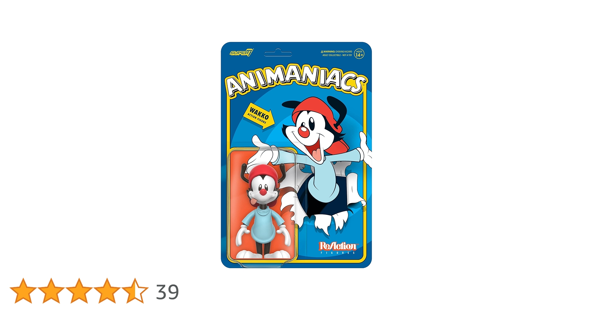 Amazon.co.jp: Super7 Animaniacs Wakko Warner - 3.75インチ