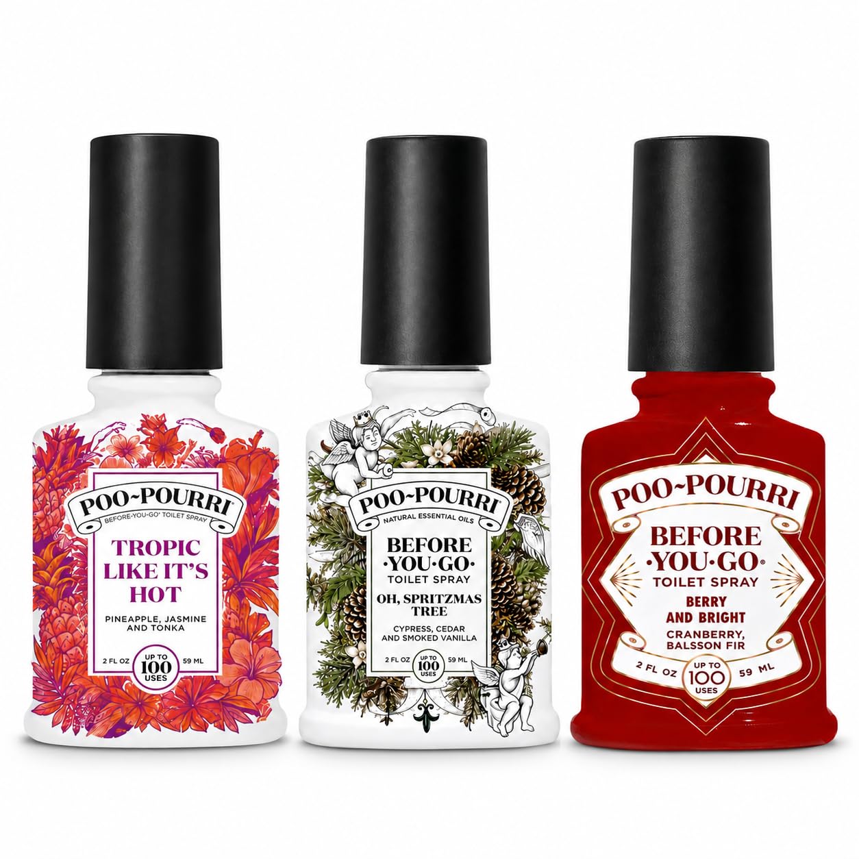 Poo-Pourri Spring 2 Oz Variety Pack