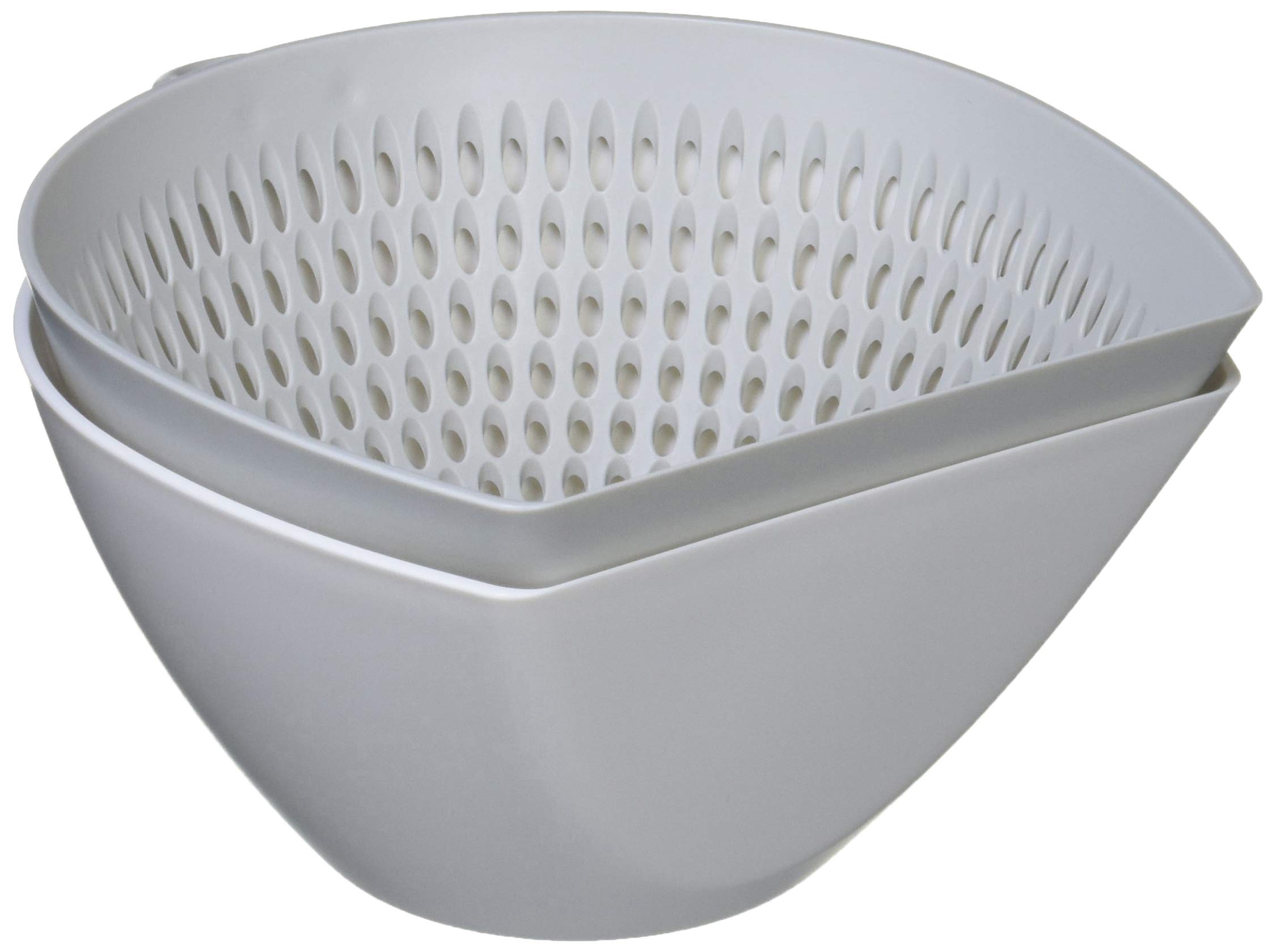 Amazon｜パール金属 チリトリ ザルボウル ホワイト 日本製 燕