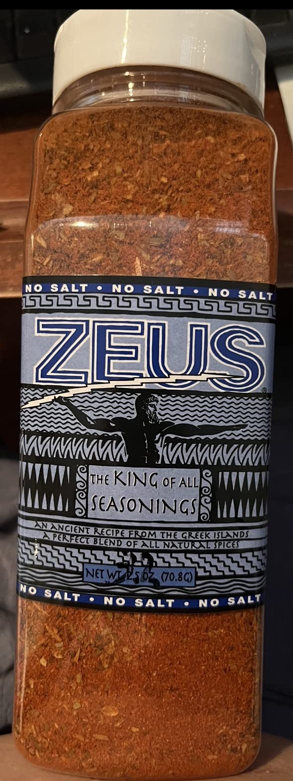 Zeus Salt-free Traditional Greek Seasoning (Large)
