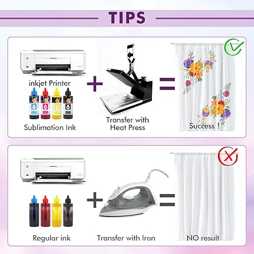 Miniatura 4 de Koala - Rollo de papel de sublimación, 17 pulgadas x 110 pies, 105 GSM, núcleo de 3 pulgadas, papel de transferencia de calor de formato ancho para