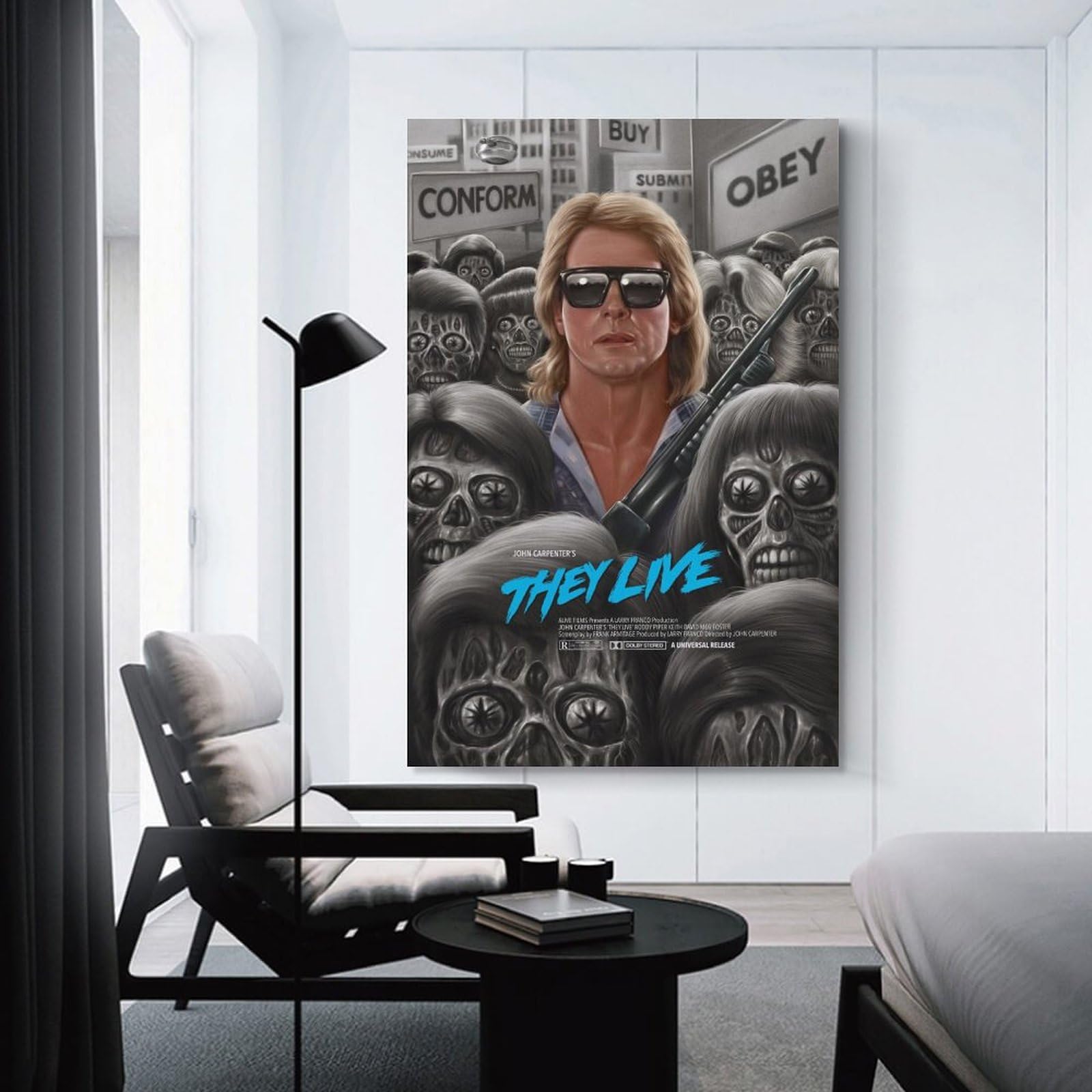Amazon.co.jp: They Live 映画ポスター ゼイリブ プリント キャンバス