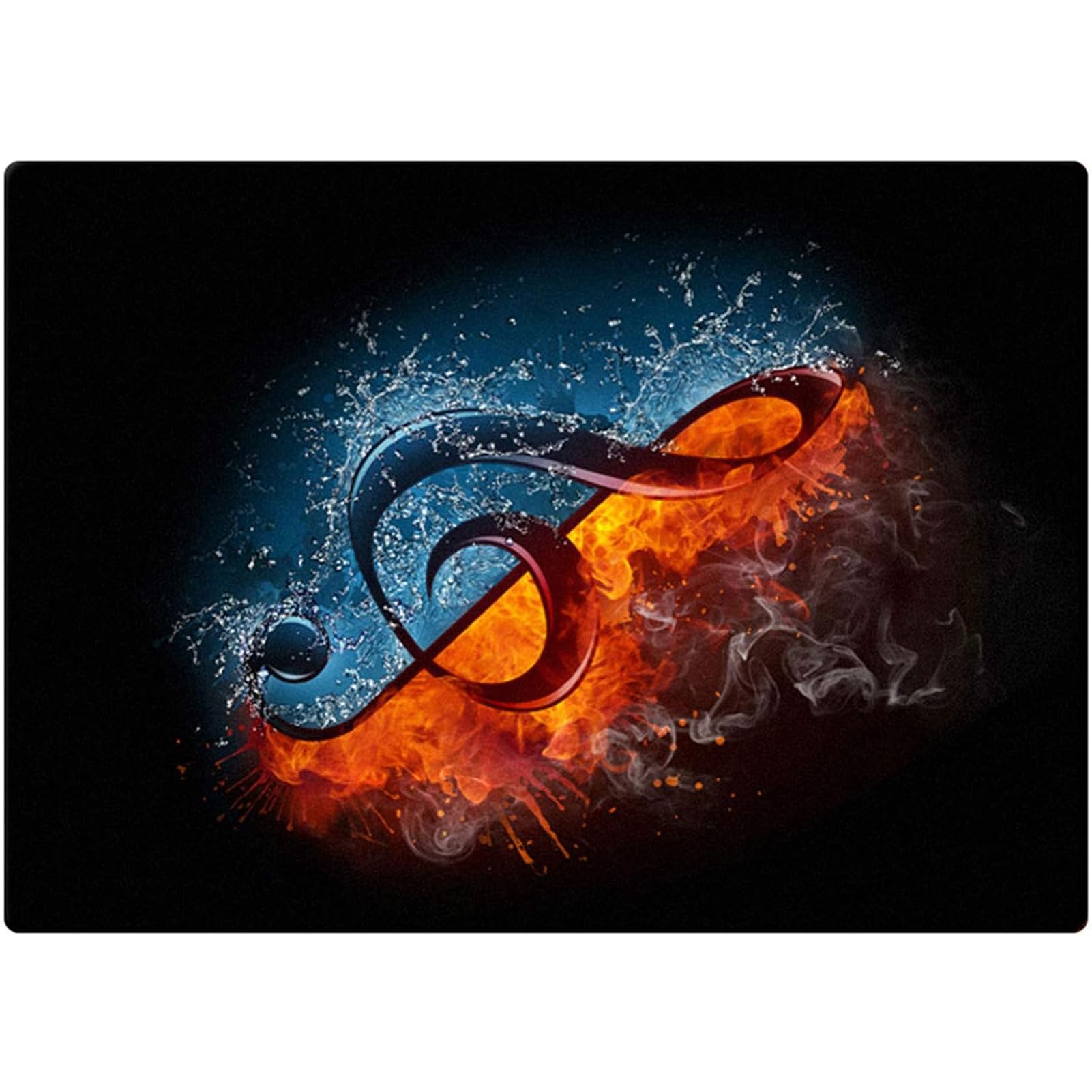 Tapis De Batterie Antidérapant Tapis De Batterie Électrique Motif Symbole De Musique Rectangulaire Couverture Insonorisée pour Grosse Caisse Caisse Claire Tapis Antidé,A,80x120cm