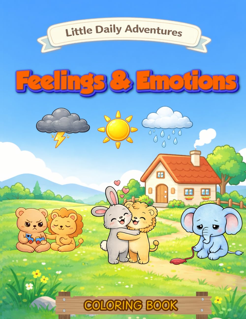 Feelings & Emotions: Coloring Book (Little Daily Adventures)