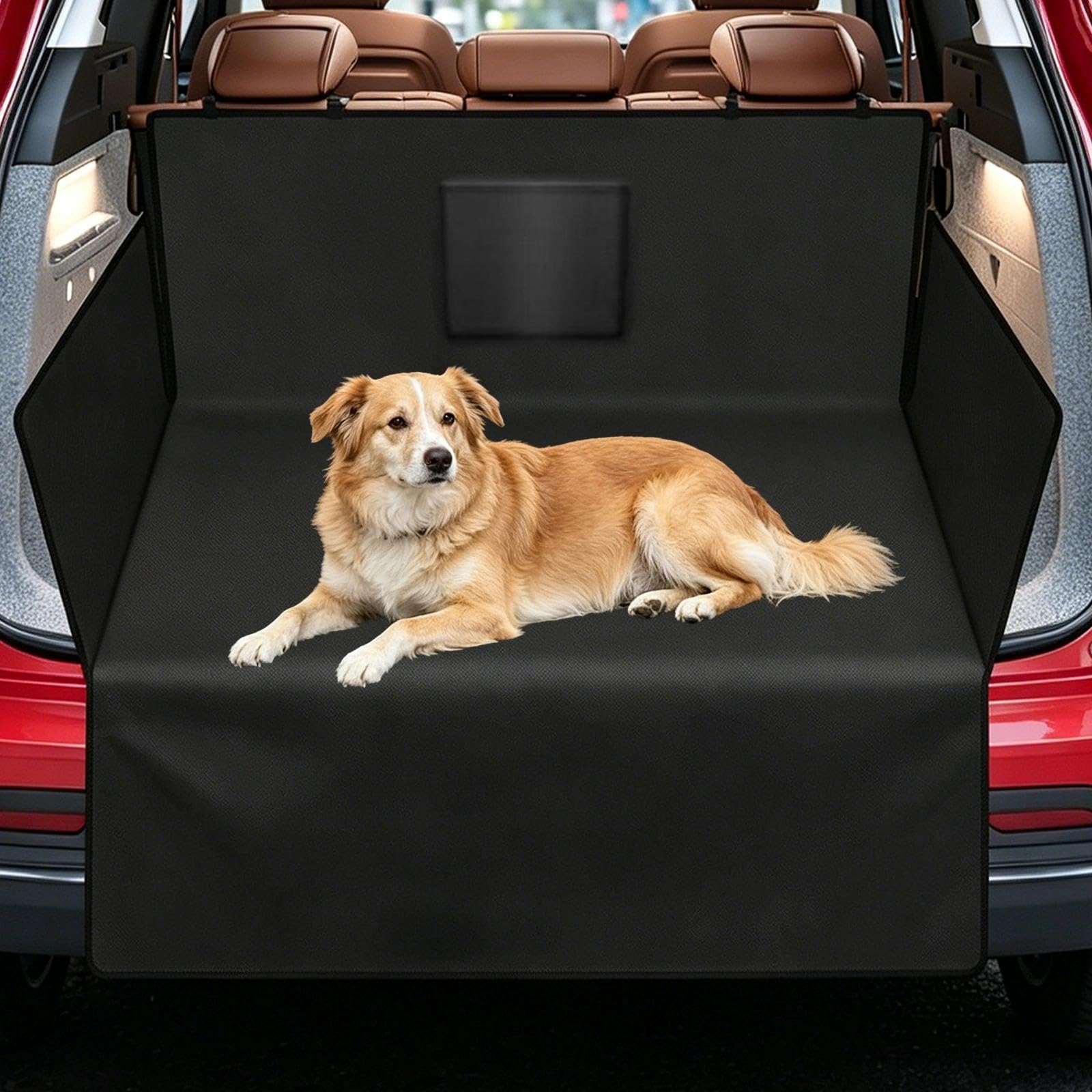 Protector de Maletero para Perros, Resistente a arañazos y abrasiones, Alfombrilla para el Maletero del Coche, Impermeable y Antideslizante, Alfombra Apta para Mascotas para el Maletero, con