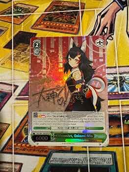 PSA10 みおーん絵　大神ミオSP ホロライブ】#みおーん絵 大神ミオ【金箔サイン/SP】 - メルカリ