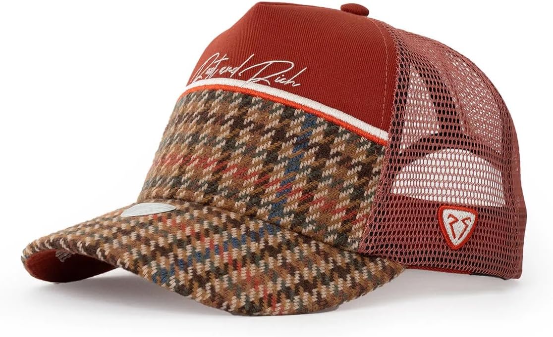 Trucker Hat - Premium Collection - Royalty - Brick Multicolor