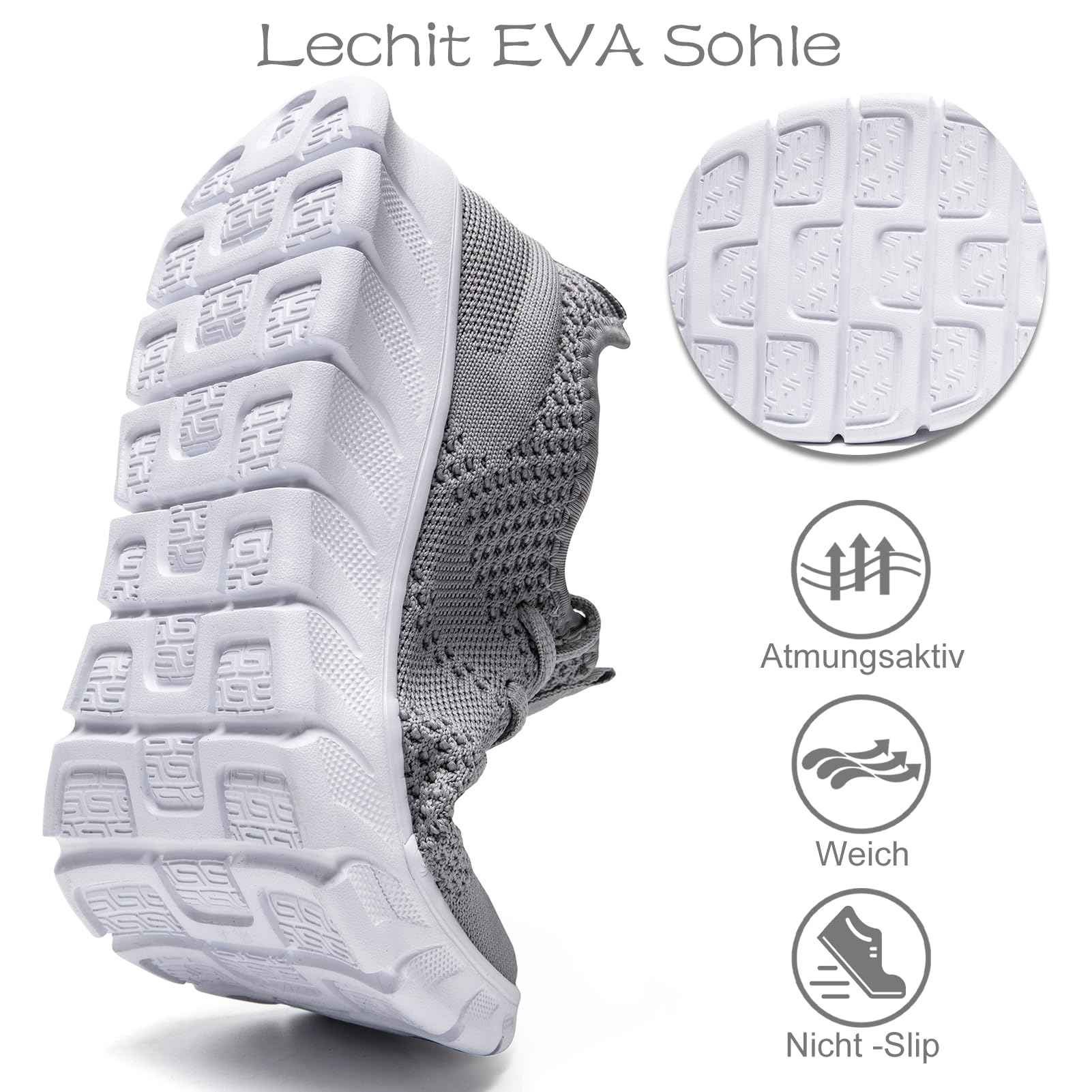 Scarpe Ginnastica Uomo Palestra Sneakers Running Sportive Corsa Tennis Fitness Camminata Jogging Casual Basket Trekking