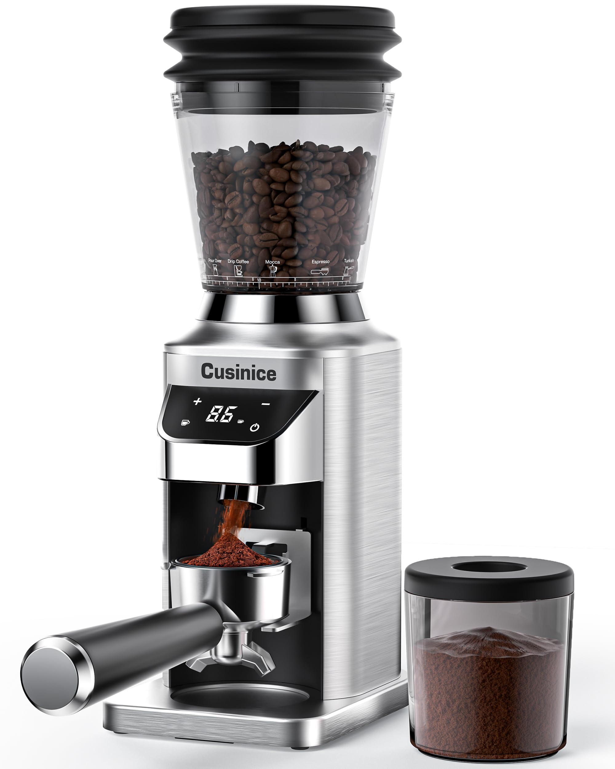 Cusinice Conical Burr Coffee Grinder