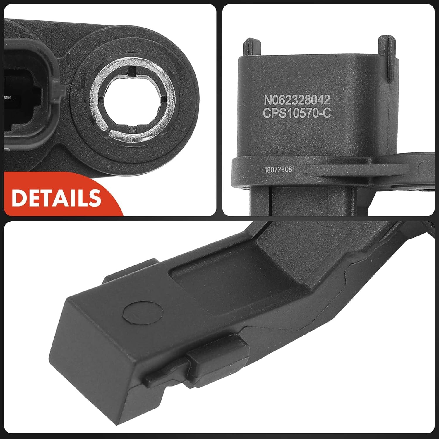 A-Premium Engine Crankshaft Position Sensor Compatible with Mercedes-Benz & Infiniti - C300 2016-2023, CLA250 2014-2024, CLA45 AMG 2014-2019, Q50 2016-2019, Q60 2017-2018, QX30 2017-2019 & More