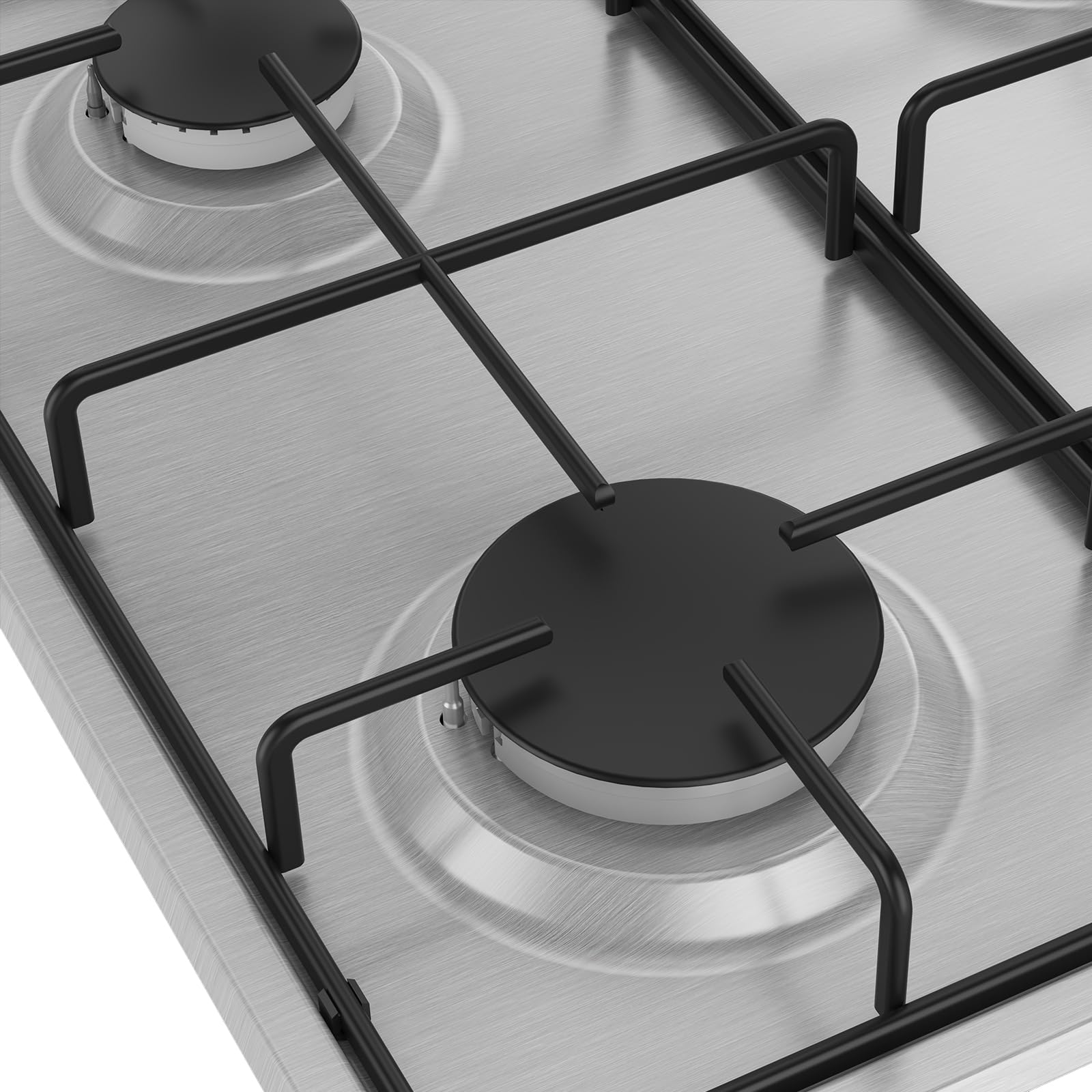 SPARES2GO Stojak na ruszt palnika kompatybilny z kuchenką gazową Grundig GHI6420GI (475 mm x 233 mm)