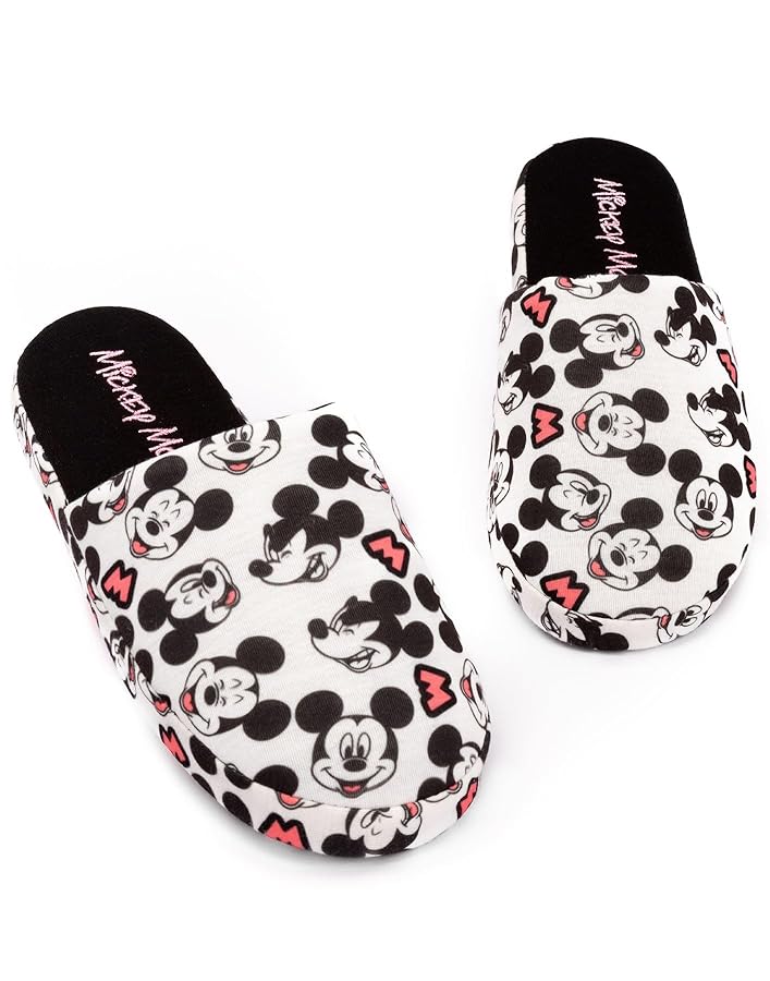 Disney Pantofole da Donna Topolino da Donna con Stampa all Over 36-37 EU :  Amazon.it: Moda
