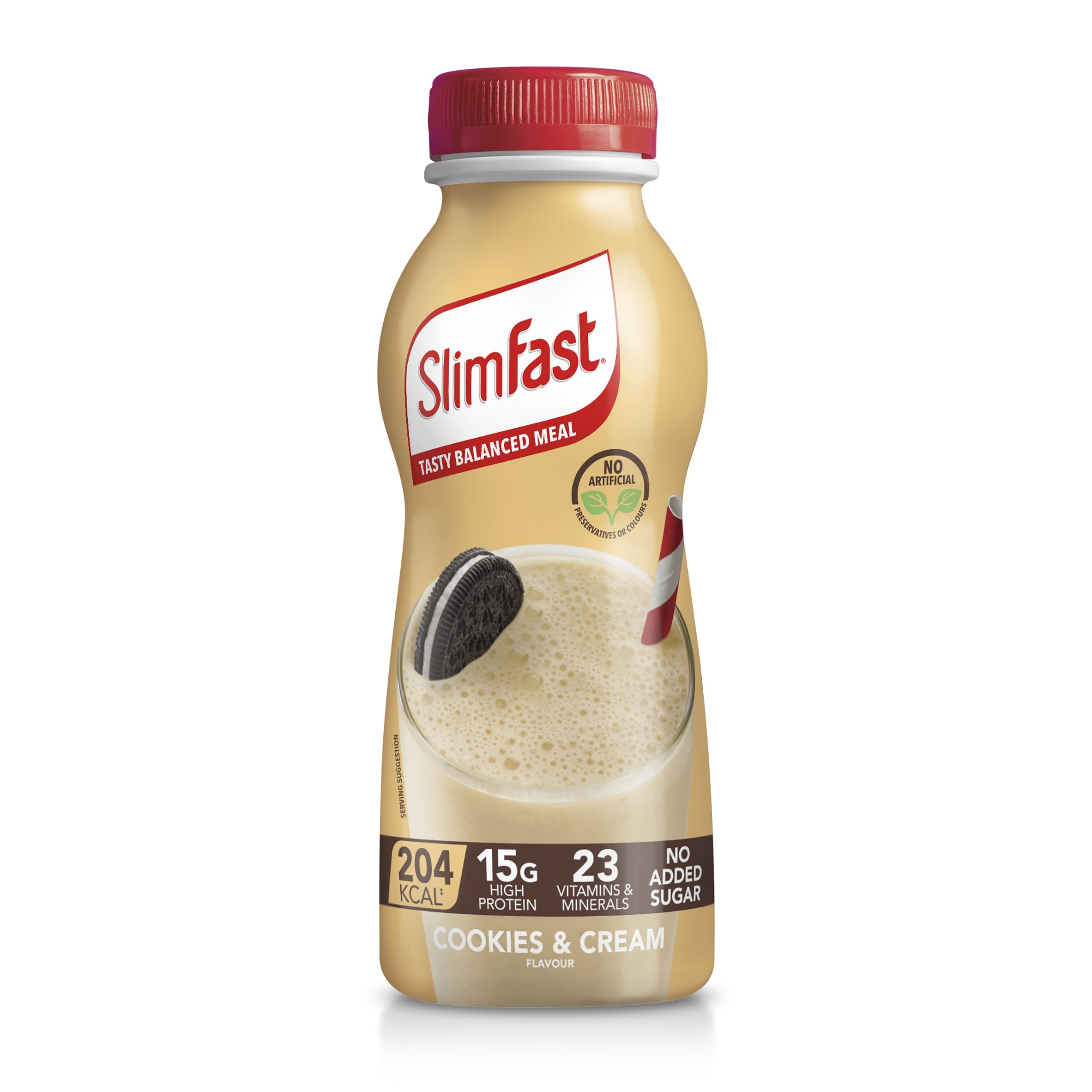 SlimFast Cookies & Cream Flavour Shake - Pack of 6