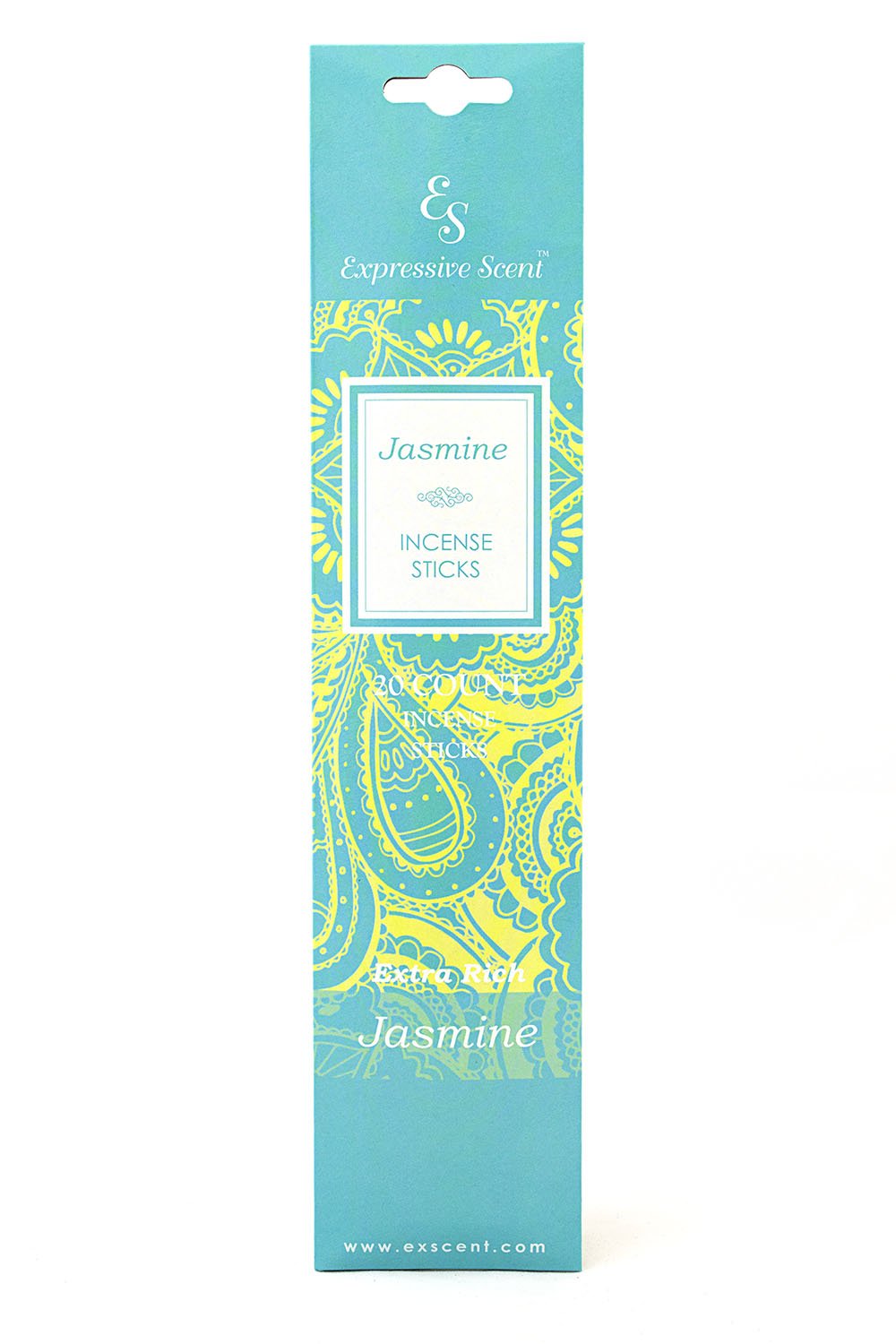2 Pack Extra-Rich Double Dipped 20 Stick Box Jasmine Incense Sticks