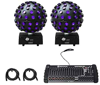 Amazon.com: (2) American DJ ADJ Starburst Sphere Shooting