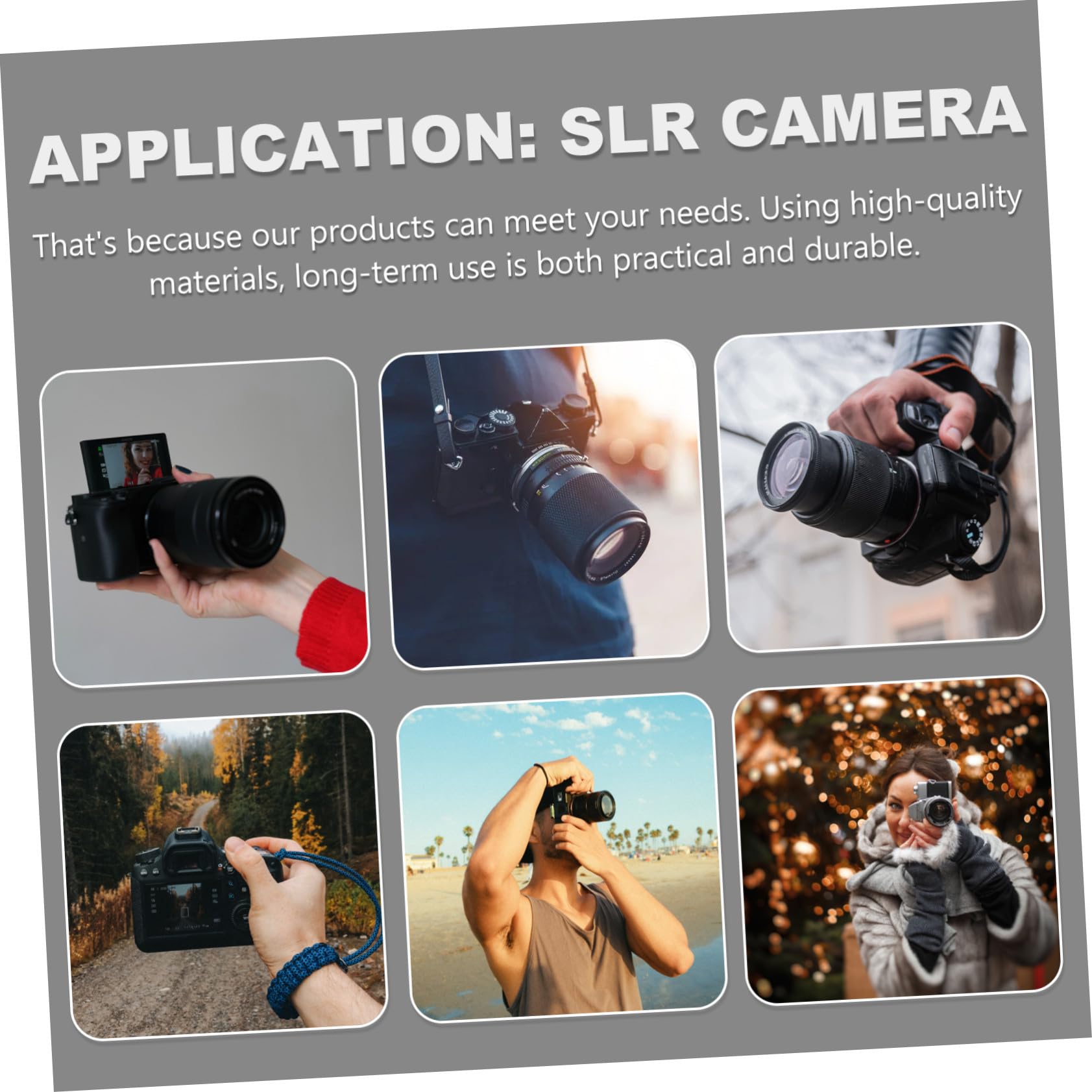 Mobestech Calentador 3 Niveles de Temperatura de de Neopreno de Negro para Protección el Empañamiento para Adecuado para Fotografía en Ambientes Húmedos y Fríos Fotografía en Ambientes Húmedos y Fríos