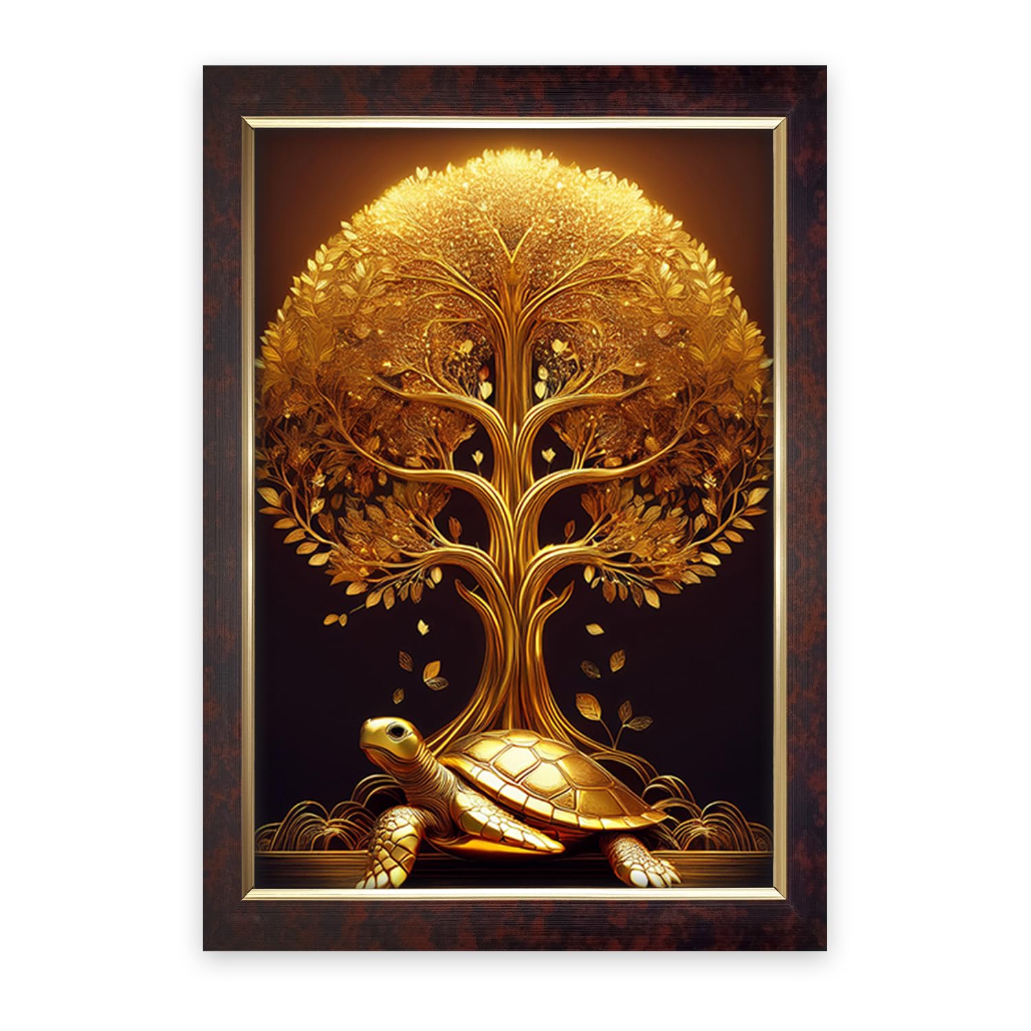 Vastu Money Tree Wall Painting - Bring Good Fortune -20