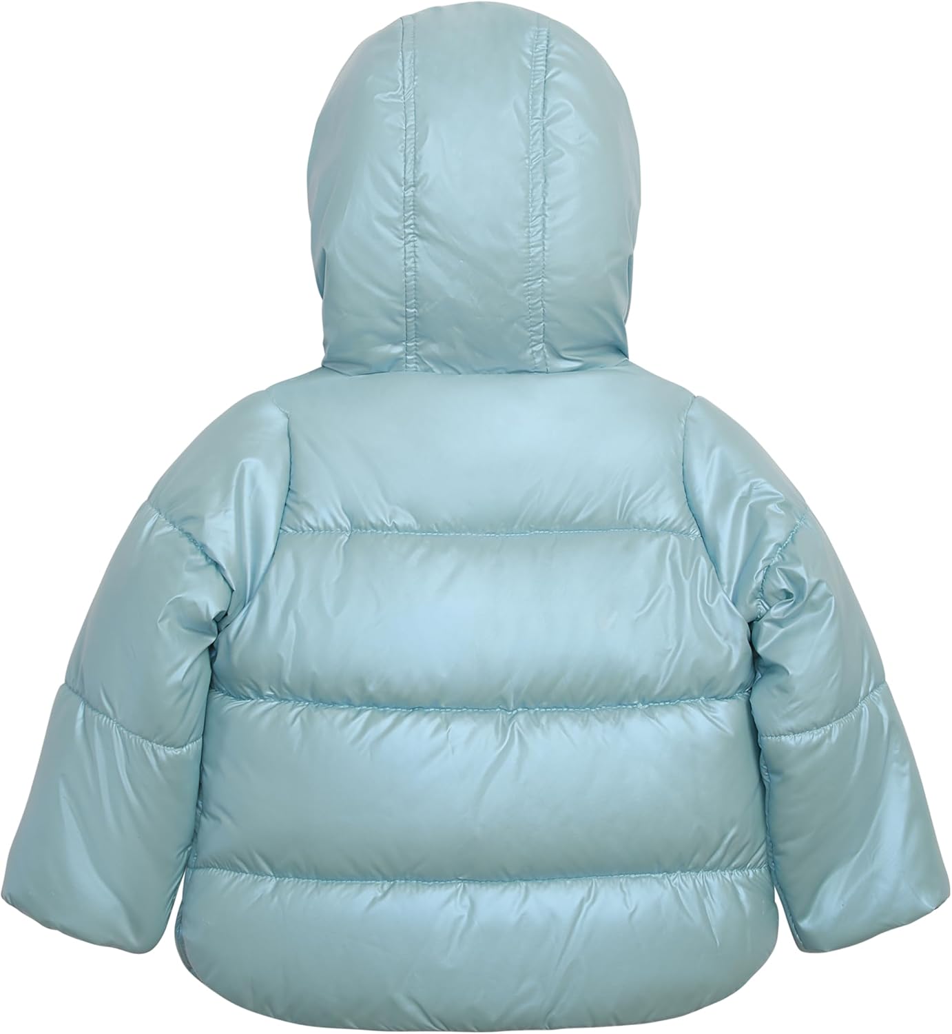 Carter's Baby Girls' Winter Coat Puffer Jacket with Sherpa Lined Hood - Image 3