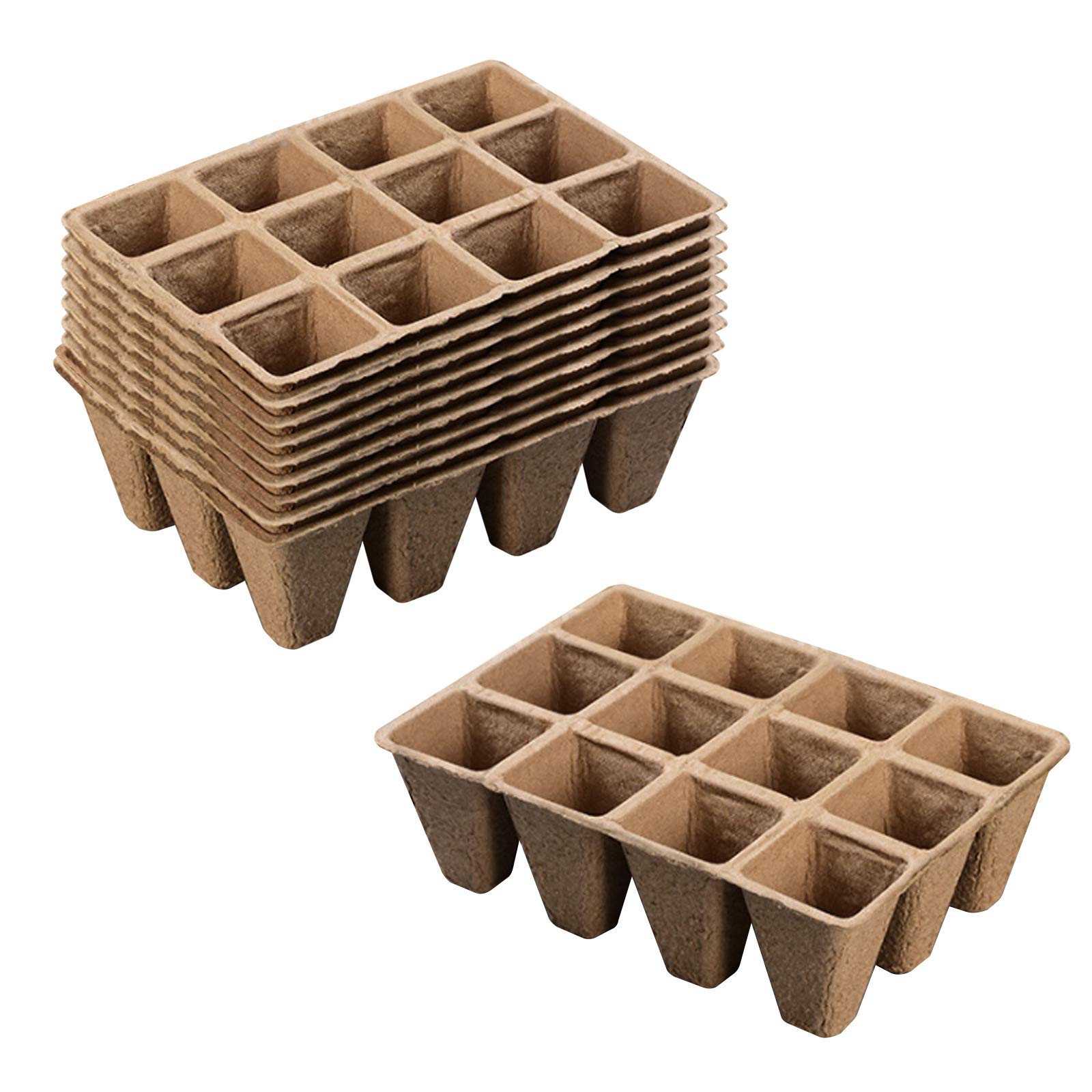 Buy Biodegradable Seedling Starter Trays EcoFriendly Enhance Home Peat