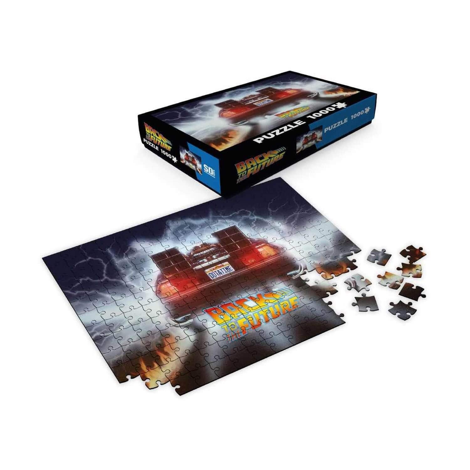 PUZZLE DELOREAN OUT A TIME REGRESO AL FUTURO
